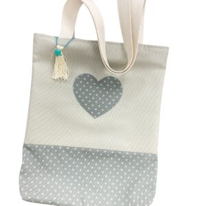 Tote Bag "Dulce Corazón" – Estilo Romántico