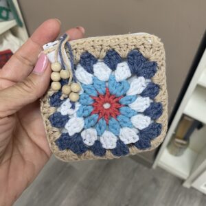 Monedero Artesanal "Estrella Marina" – Crochet Boho